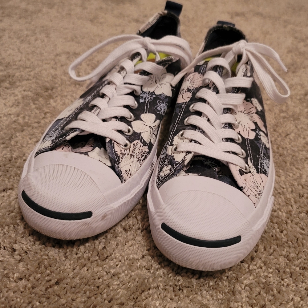 Floral Jack Purcell Lunarlon Converse